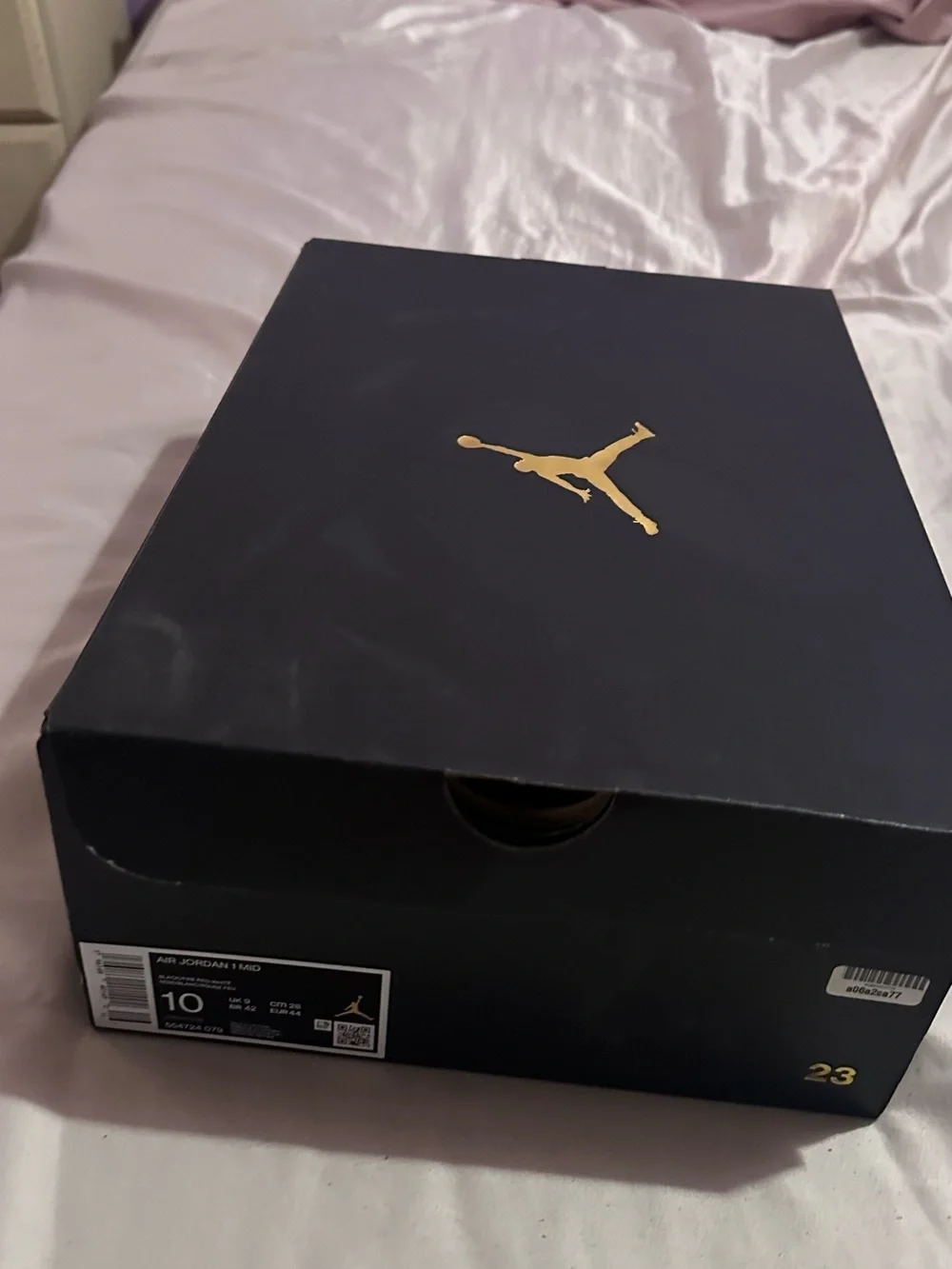 Jordan Air Jordan 1 Mid - Black White Red